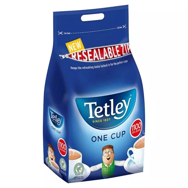 Tetley Tea Bags 1100 Pack - Coffee Supplies